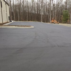 We finally had a dry spell long enough to get our driveway paved yesterday. Thanks …