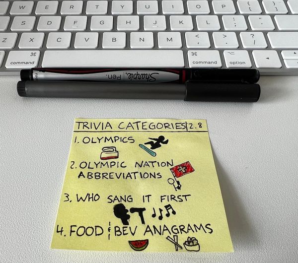 Itโs trivia night!! ๐ @mgriffinclt says itโs time to study up!! See yโall toni