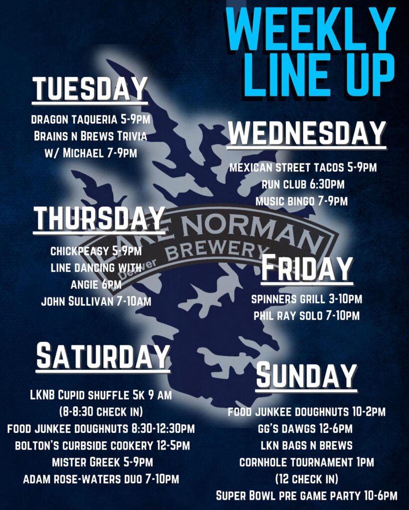 We have quite the week ready for yโall! ๐๐ @thedragontaqueria @mx_street_tacos @