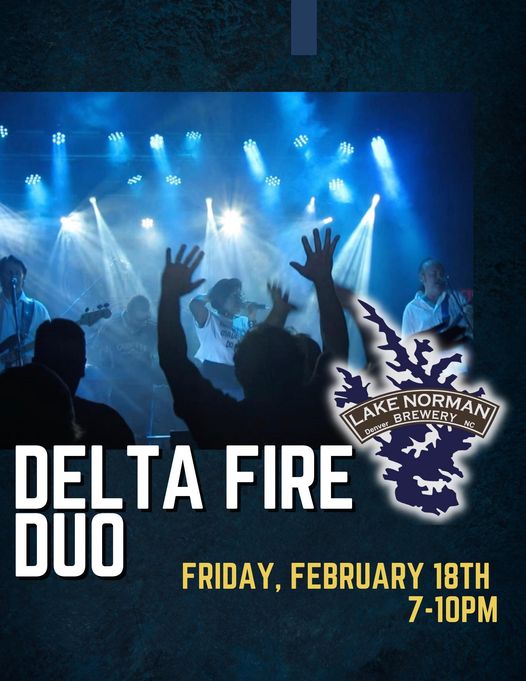 Delta Fire Duo is back TONIGHT to give you an epic night of music to ring in the
