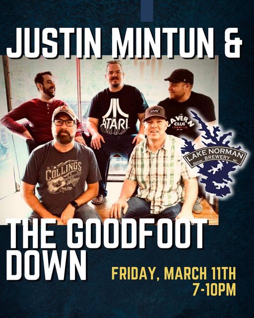 Justin Mintun & The Goodfoot Down is LIVE TONIGHT 😍🔥