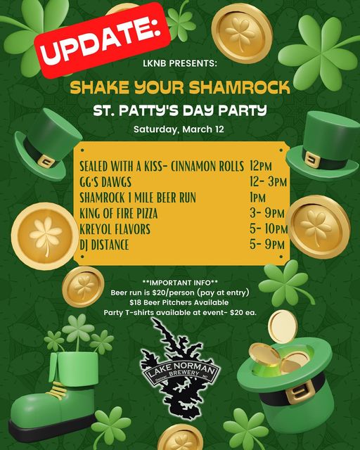 🍀 We are ready to SHAKE OUR SHAMROCKS with you! 🍀