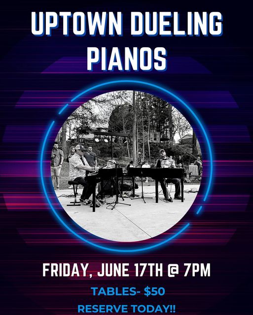 They’re baaaccckkkk!!! 😏 @uptownduelingpianos are going to be with us again Frid