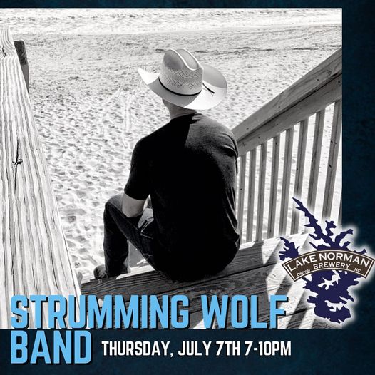 Strumming Wolf Band is live tonight!! 👏🏼 Music kicks off at 7pm!  @stick_it_2_yo