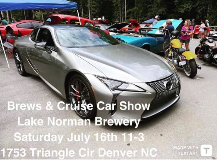 It’s a great day for Brews n Cruise Car Show!!! 😍 For all your food and fun we h