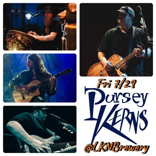 THIS FRIDAY NIGHT!! 😍The Full Pursey Kerns Band will be at Lake Norman Brewery t